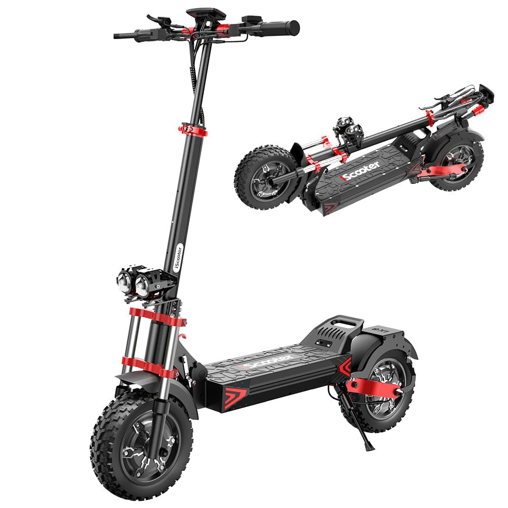 iScooter Skuter Elektryczny Terenowy Hulajnoga Elektryczna iX8 2400W Składana Off-Road, z Certyfikatem CE, Mocny Silnik