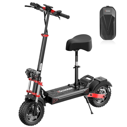 iScooter Skuter Elektryczny Terenowy Hulajnoga Elektryczna iX8 2400W Składana Off-Road, z Certyfikatem CE, Mocny Silnik 1000