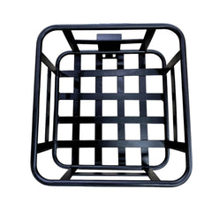 iSinwheel Accessories - Metal Cargo Basket Front and Rear Metal Cargo Basket 5kg Capacity for Electric Bike U2 with Hex Wrench and Screws