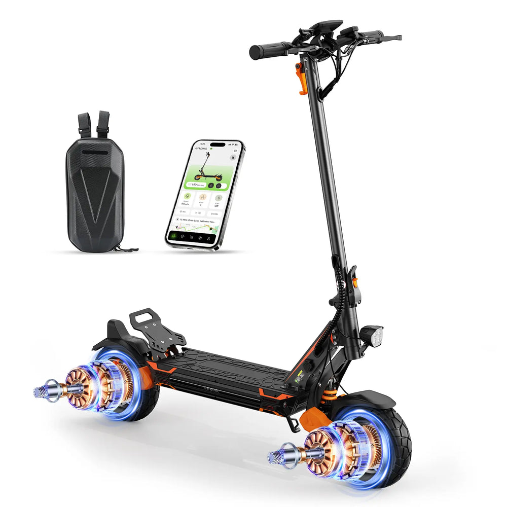 iSinwheel Hulajnoga Elektryczna Terenowa Hulajnoga elektryczna isinwheel GT1 Dual, silnik 1600 W, zasięg 55 km