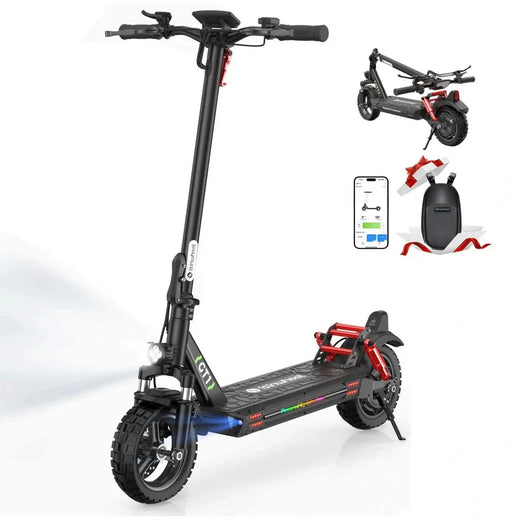Terenowa hulajnoga elektryczna isinwheel GT1 800W (45 km/h, składana)