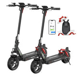 iSinwheel Hulajnoga Elektryczna Terenowa Czarny*2 Hulajnoga Elektryczna GT1 800W 40 km/h Składana Terenowa