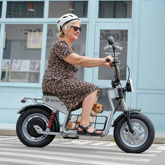 iSinwheel Hulajnoga Elektryczna Miejska Czarny 1200 W 70 km Hulajnoga elektryczna isinwheel H7PRO 1200W 70km