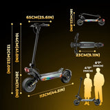 iSinwheel GT4 2400W Off-Road Folding Electric All-Terrain Scooter, Range 70-80 km, CE, Powerful Motor