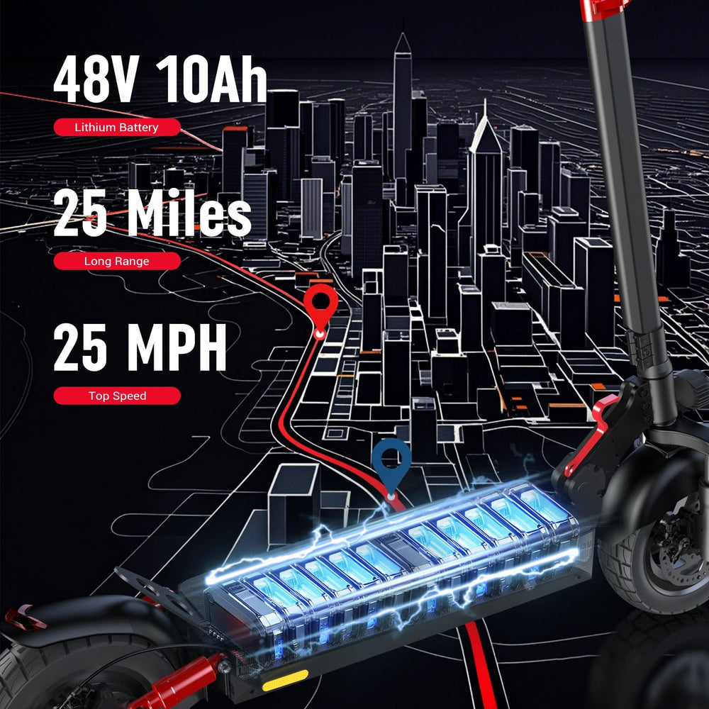 Hulajnoga ix3 z LED reflektorami – bezpieczna w nocy