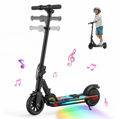 iSinwheel Hulajnoga Elektryczna dla Dzieci Hulajnoga elektryczna dla dzieci K4Pro – maks. obciążenie 70 kg, zasięg 9 km, teleskopowa i składana
