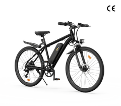 Off-Road Rower Elektryczny M10 – boczny widok roweru elektrycznego z baterią