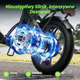 iSinwheel Elektryczny rower miejski Składany rower elektryczny miejski isinwheel U4, 250 W, zasięg do 88 km